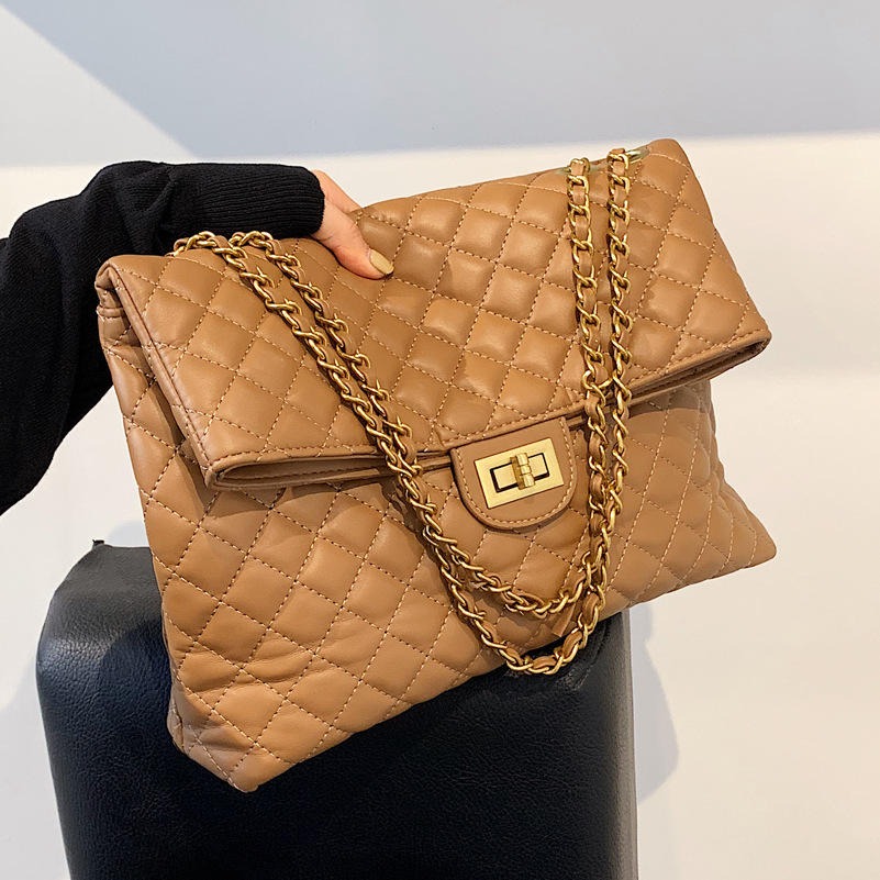 HB017 – Leather Crossbody Bags for Women – Brown